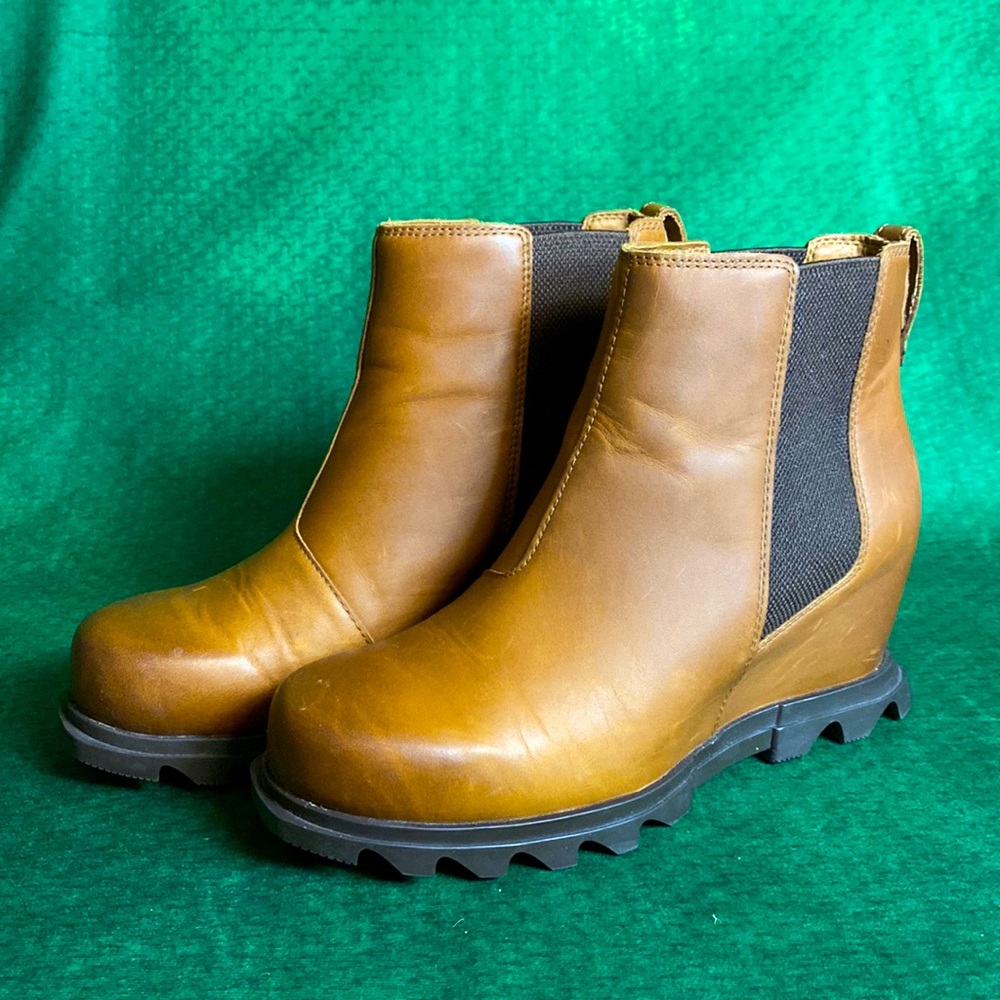 Sorel Brown Ankle Boots